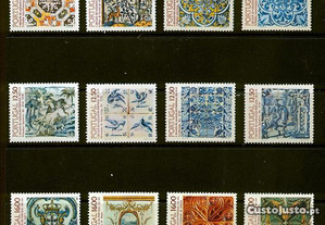 serie completa Azulejos de Portugal - 20 selos