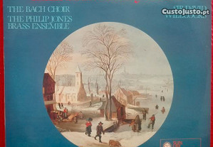 The Bach Choir, The Philip Jones Brass Ensemble Bach Choir Family Carols [LP]