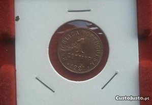 1 Centavo em Bronze de 1921