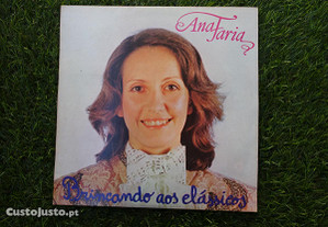 Disco vinil LP - Ana Faria - Brincando aos clássic