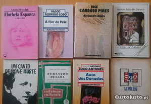 Autores portugueses 1ª. edição (vários preços)