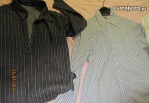 5 camisas e blusas de senhora-Lanidor MNG,Pull&Be