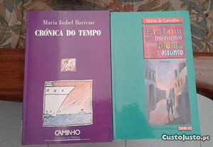 Obras de Maria Isabel Barreno e Mário de Carvalho