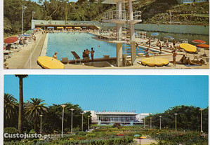 Estoril - lote de 2 postais panorâmicos (c. 1970)