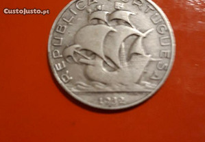 Moeda 2$50 escudos 1932 - prata