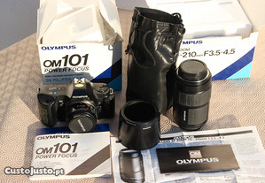 Olympus OM101 + Lente Olympus AF 70-210mm