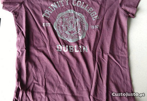 T-shirt Roxa M Trinitity College Dublin NOVA
