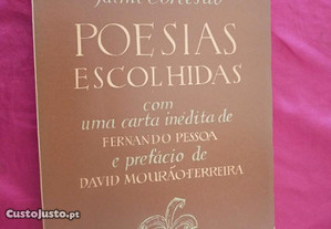 Jaime Cortesão. Poesias Escolhidas. 1ª Ed.