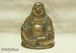 Buda Sorridente em Bronze com 10 cm altura