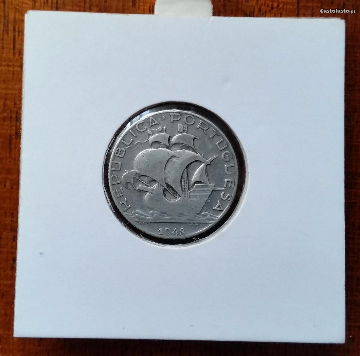 2$50 em Prata de 1948 caravelas