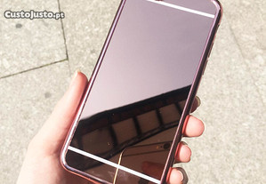 Capa de silicone espelhada para iPhone 6 / iPhone 6S
