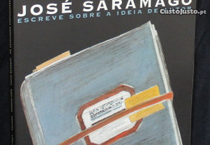 Livro José Saramago escreve sobre a ideia de Autor Revista Ler 1997