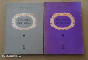 "Memórias Politicas" de José Relvas - 2 Volumes