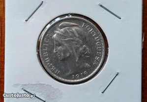 Moeda de 20 Centavos em Prata 1916