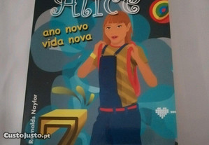 Livro colecção juvenil Alice