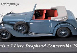 * Miniatura 1:43 "Colecção Carros Clássicos" Alvis 4.3 Litre Drophead Convertible 1938 