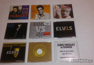 elvis presley (9 cds singles) raros