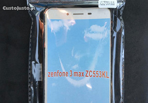 Capa de silicone preta Asus Zenfone 3 Max 5.5"