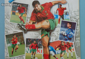 Caderneta vazia futebol EURO 96 Revista TV 7 Dias