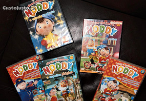 5 DVDs originais NODDY - Animação em 3D com jogos interactivos