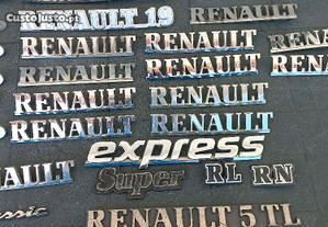 Renault clio megane scenic emblema legenda