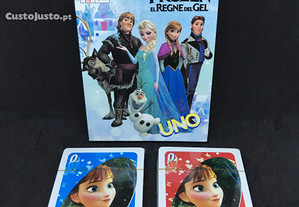 Jogo de cartas UNO Frozen - Novo / Selado