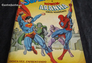 Livro BD Super-Homem e Homem-Aranha 2 Abril 