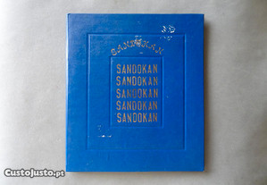 Caderneta de cromos encadernada Sandokan