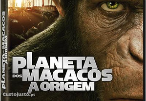 Filme em DVD: Planeta dos Macacos A Origem - NOVO! SELADO!