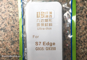 Capa de silicone transparente para Samsung S7 Edge
