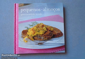 livro pequenos almoços gastronomia do mundo