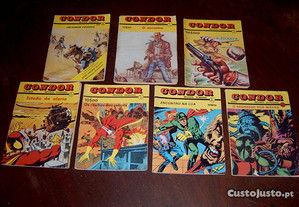 Condor, lote de 10 revistas antigas, bd