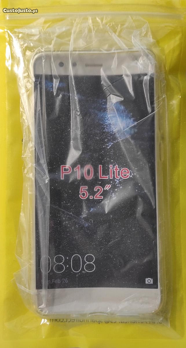 Capa em Silicone transparente para Huawei P10 Lite