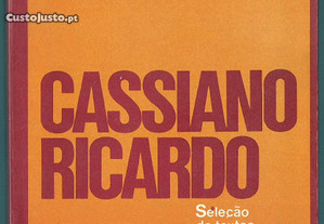 Cassiano Ricardo (Fortuna Crítica) - org. Sónia Brayner (1979)