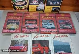 Filmes formato VHS sobre automobilismo