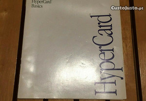 manual Apple Macintosh Hypercard Basics retro (s/ disquete)