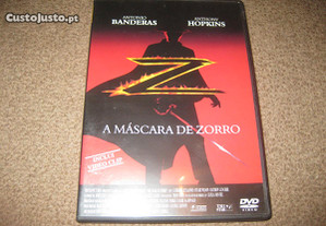 DVD "A Máscara de Zorro" com Antonio Banderas