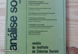 Análise Social. Terceira Série, Vol XX, nº81 e 82