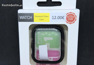 Capa protectora 360º com película vidro Apple Watch 45mm