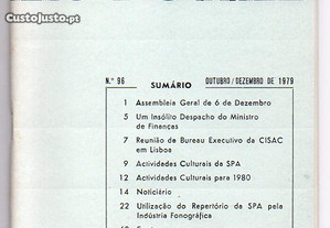 Boletim da Sociedade Portuguesa de Autores, n.º 96