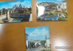 conj 3 postais antigos , portugal turistico