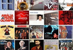 40 CDs - Música Portuguesa - Raros - Muito Bom Estado