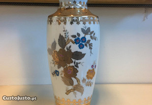 Jarras e Potes em porcelana decorada à mão com outo 24k - NOVO - PRENDA DE NATAL