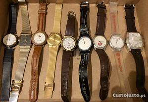 Colecção de relógios preço para todos