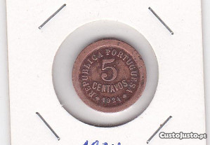 Moeda de 5 centavos de 1924