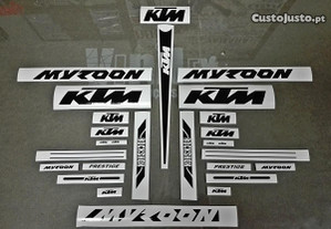 Autocolantes para bicicletas KTM MYROON
