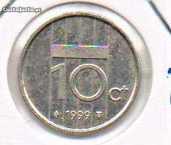 Holanda - 10 Cent 1999 - soberba