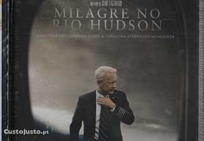 Dvd Milagre no Rio Hudson - drama - Tom Hanks - selado - extras