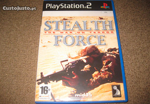 Jogo "Stealth Force: The War On Terror" para PS2/Completo!