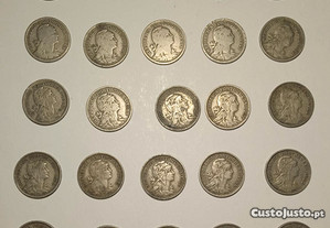 Coleccção moedas - 50 centavos alpaca - Envio grátis